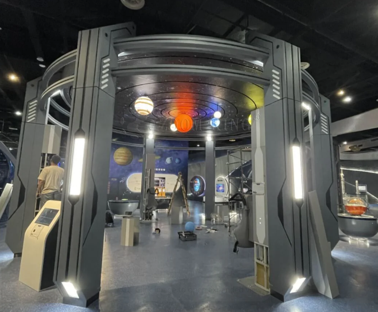 沉浸式天文體驗！定制八大行星動態(tài)模型讓科普更生動