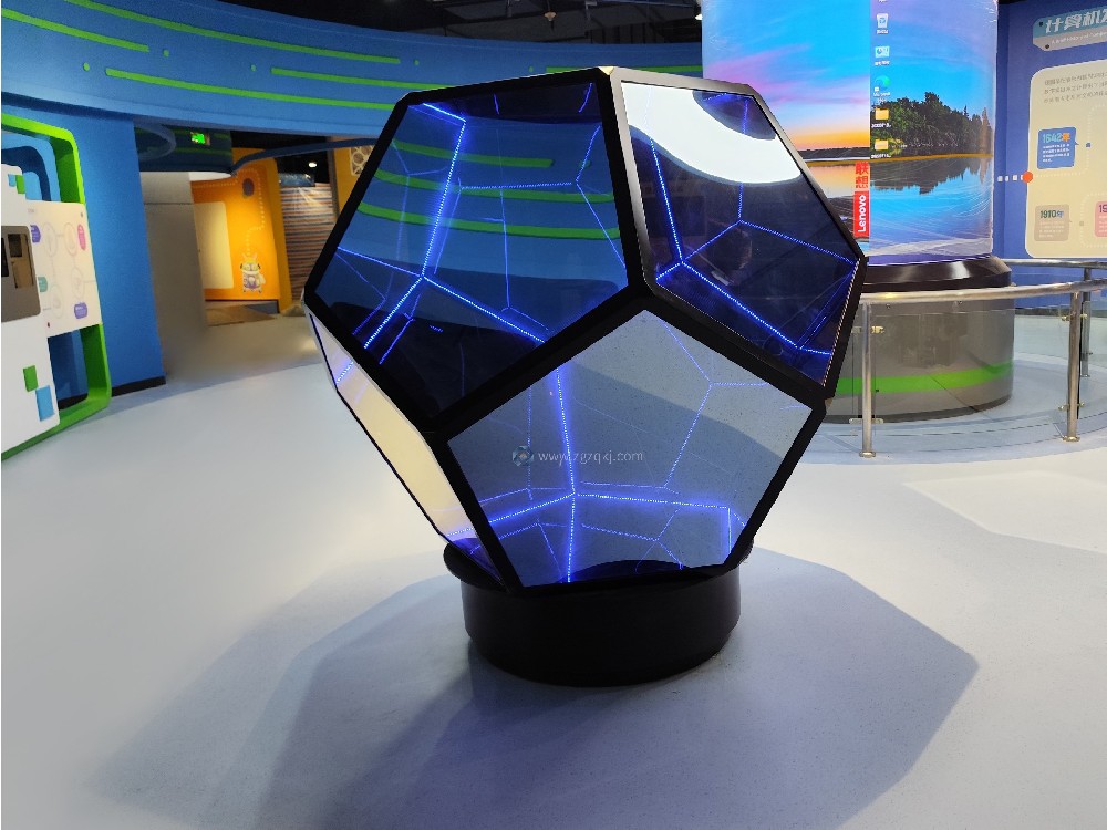 科技館“星羅棋布”LED陣列裝置：光影矩陣解鎖視覺(jué)科普新玩法